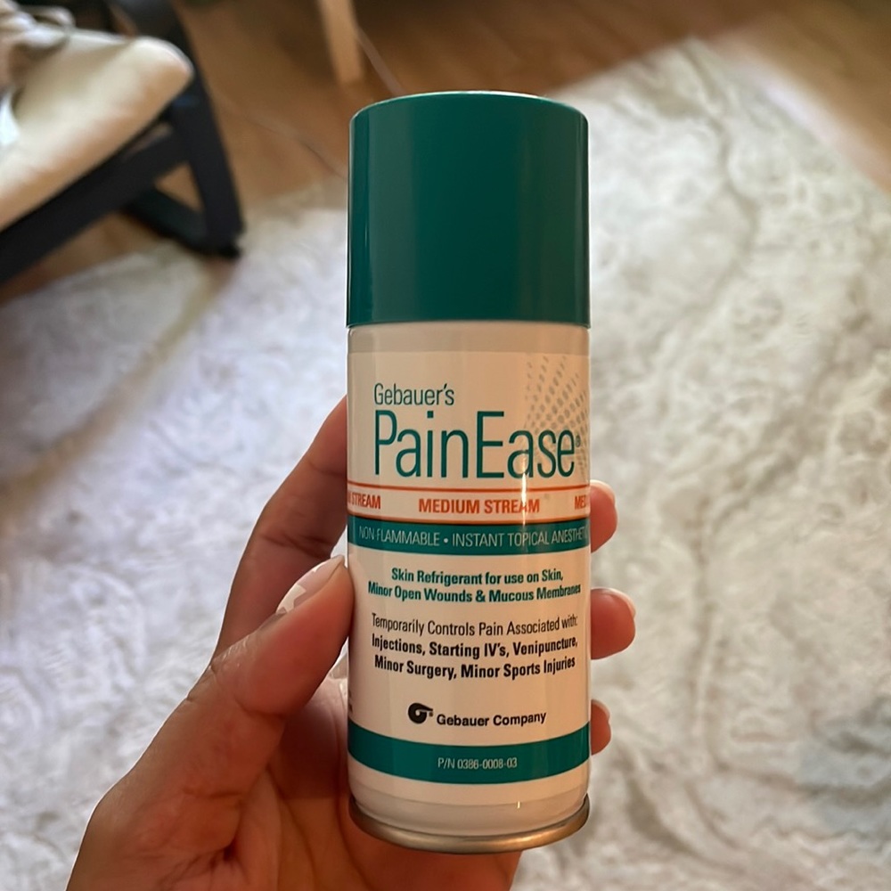 Cold spray for injections